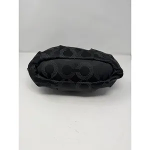 Coach Madison Dotted Op Art Sophia Satchel Bag Black Patent Trim Women Small thumbnail 13