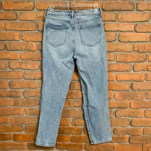 Pacsun Mom Jeans Womens‎ Size 24 Distressed Ripped Light Wash Denim High Rise thumbnail 2
