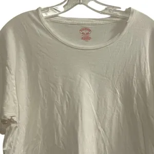 Brooks Brothers Men's White Crew Neck T-Shirt Size‎ L Solid Casual thumbnail 2