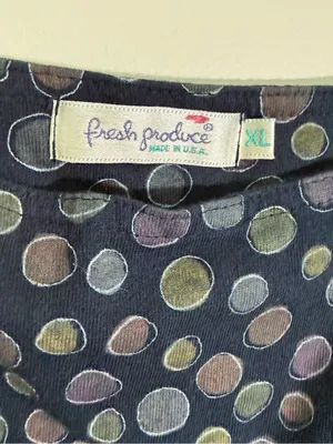 Vintage Fresh Produce Colorful Dots Sundress thumbnail 6