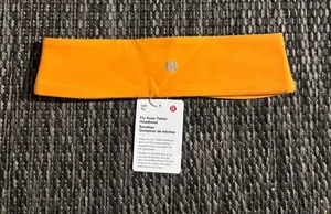 Lululemon Fly Away Tamer Headband NEW Tiger Orange thumbnail 1