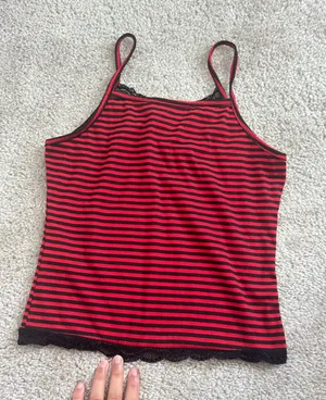 Red & Black Tank Top Size XS thumbnail 1