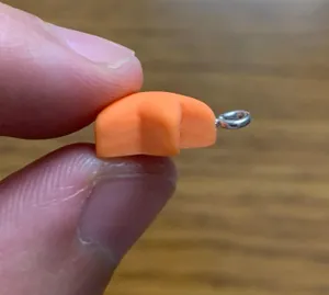 Orange Star Charm Pendant thumbnail 3