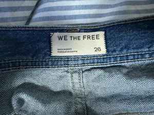 Free People Jean Shorts thumbnail 3