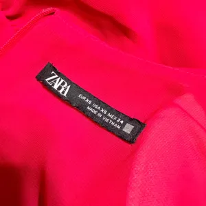 Zara Womens Pink Padded Shoulder Cut Out Side Slit Maxi Dress XS thumbnail 8