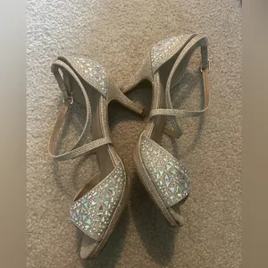 sparkly heels Size 6 thumbnail 3