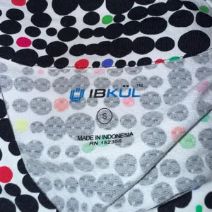 IBKUL Long Sleeve Dress Women Small Multi Color Polka Dot Excellent UPF Cooling thumbnail 4