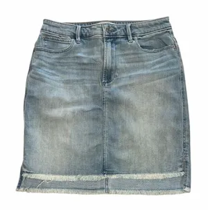 Abercrombie & Fitch Blue Denim Mini Skirt(Size 28) thumbnail 1