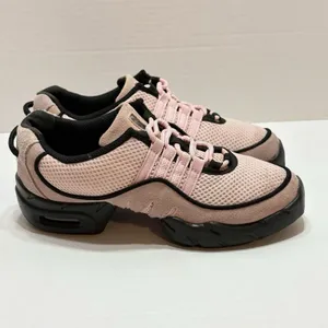 Bloch Women's Boost DRT Suede and Mesh Split Sole Dance Shoes, Size 8.5 Pink thumbnail 2