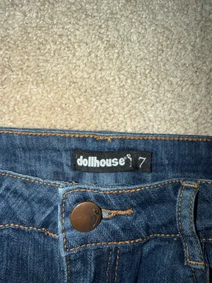 Denim Mini Skirt Size 6 thumbnail 3