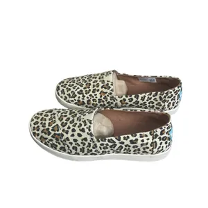 Toms Redondo Birch‎ Multi Lynx Women’s Slip Ons 7.5M Casual Animal Print Cheetah thumbnail 3