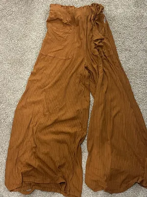 Free People Movement Wide Leg Ribbed High Waist Trouser Pants thumbnail 2