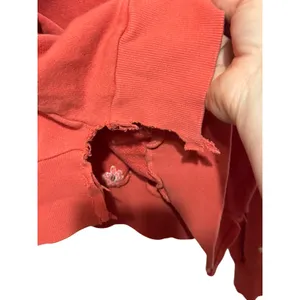 Lou & grey Coral‎ Daisy Embroidered Quarter Zip Sweatshirt Size S thumbnail 6
