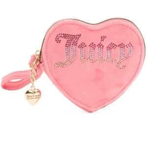 Juicy Couture Heart Be Classic Heart Wallet Pink Velvet‎ thumbnail 3