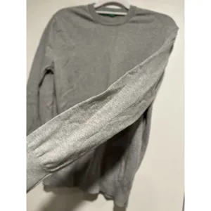 Vintage Women's Sz: M United Colors Of Benetton Gray Pullover Cotton Sweater thumbnail 9