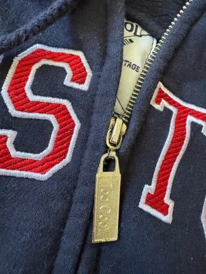 Boston zip up hoodie Blue Size XL thumbnail 3