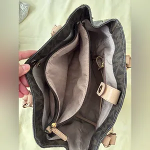Michael Kors Brown Designer Tote Bag thumbnail 8