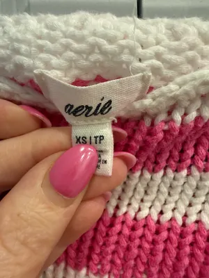 Aerie Coquette Off the Shoulder Striped Sweater thumbnail 5