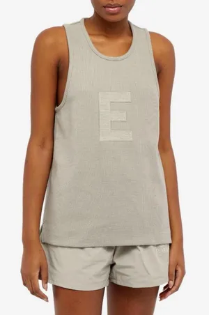 FEAR OF GOD ESSENTIALS Seal Knit Tank Top in Olive Med NWT thumbnail 1
