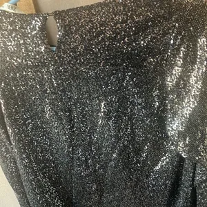 FINAL MARKDOWN Zara lined Sequin Blouse medium thumbnail 4