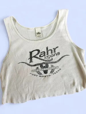Brandy Melville graphic cropped tank thumbnail 2