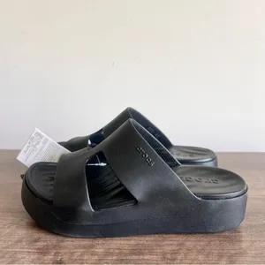 CROCS NEW Women's Getaway Platform H-Strap Shoe Size 7 #B1903 thumbnail 3