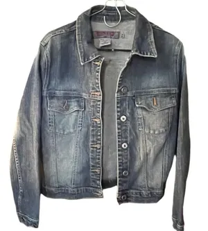 Vintage Silver clothing Company size M made in Canada denim jacket. thumbnail 1