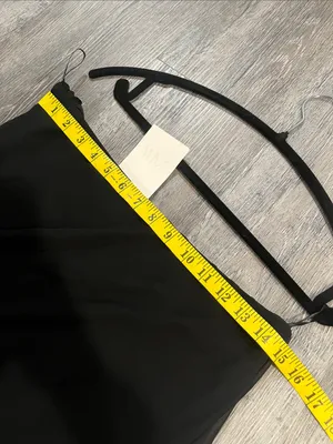 Zara Strapless Long Sheer Top Black - M thumbnail 10