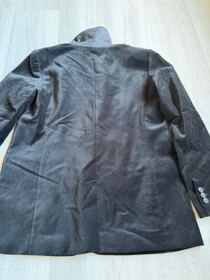 LOFT Petites Black Velvet Blazer, Size 8P — Elegant thumbnail 8