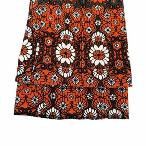 Maeve Anthropologie The Margot patterned kick flare geometric pants SZ S #2538 thumbnail 6