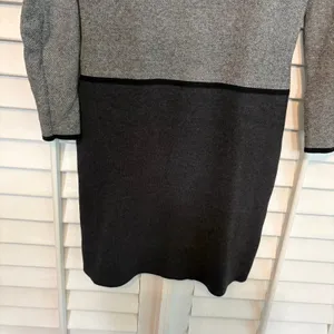 Lauren Ralph‎ Lauren Gray Dress Size Medium thumbnail 4