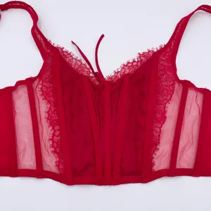Victoria's Secret Dream Angels Unlined Lace Up Corset Size Small DD Fairycore thumbnail 6