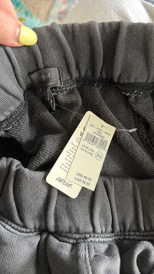 Aerie Barrel Pants gray  thumbnail 4