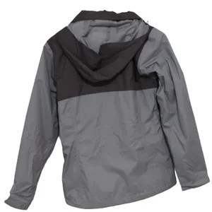 Womens Columbia Puddletown Hooded Omni-Tech Waterproof Rain Jacket Gray Size S thumbnail 2