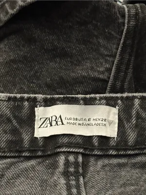 Zara Oversized 90s Shorts Size 6 thumbnail 5