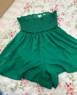 TCEC Green Smocked Shorts thumbnail 3