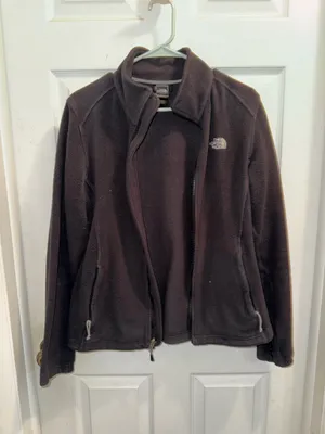 The North Face Fleece Women’s Jacket Full-Zip Black thumbnail 1