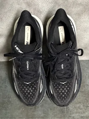 Hoka One One Clifton 9 Women’s Black / White Running Shoes 1127896 Size 9.5B thumbnail 8