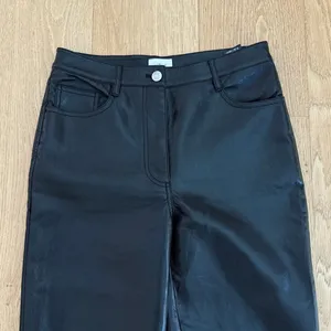 Wilfred Faux Leather Pants Vegan Size US4 Black thumbnail 2