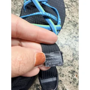 Chacos Chaco River Hiking Sandals Women Size 7 Aqua Blue Green Adjustable Straps Vibram thumbnail 7