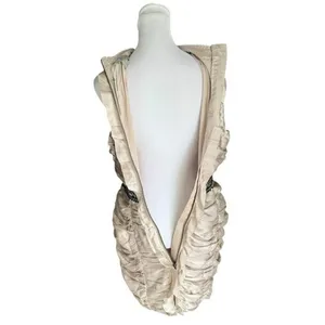 ASOS - NWT Satin Ruched High Neck Mini Dress Sz 6 thumbnail 9