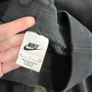 Nike Womens Sportswear Fleece‎ Joggers Black Sweatpants Small Drawstring Swoosh thumbnail 7
