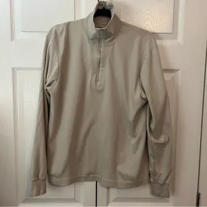 Bogner Mock Neck Long Sleeve Oversized 1/4 Zipped Sweatshirt Size M thumbnail 2