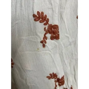 Free People Emma's embroidered dress ivory‎ combo medium thumbnail 4