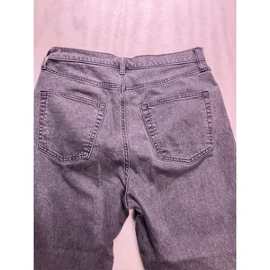 Gap Loose High Rise Jeans Womens 31/12R Washed Black‎ Straight Leg thumbnail 10