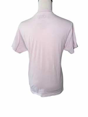 Kirby Anime Japanese Kanji Pink Graphic Short Sleeve T-Shirt Size Medium thumbnail 3