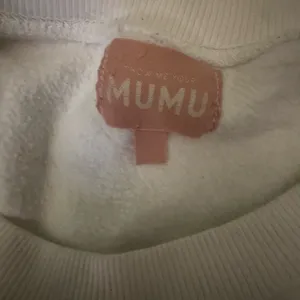 SHOW ME YOUR MUMU Women's Cream Crewneck Sweater with Red Lettering thumbnail 4