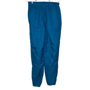 Nike Womens Track Pants Vintage Windbreaker Turquoise Drawstring Pockets Medium thumbnail 7