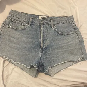 AGOLDE Parker Denim Blue Shorts Size 28 thumbnail 1