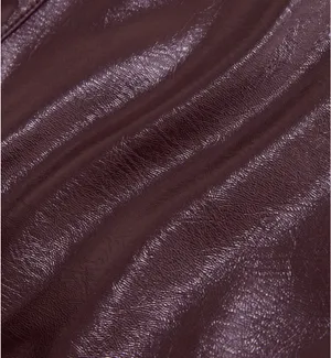 Abercrombie Stretch vegan glossy leather micro short thumbnail 6